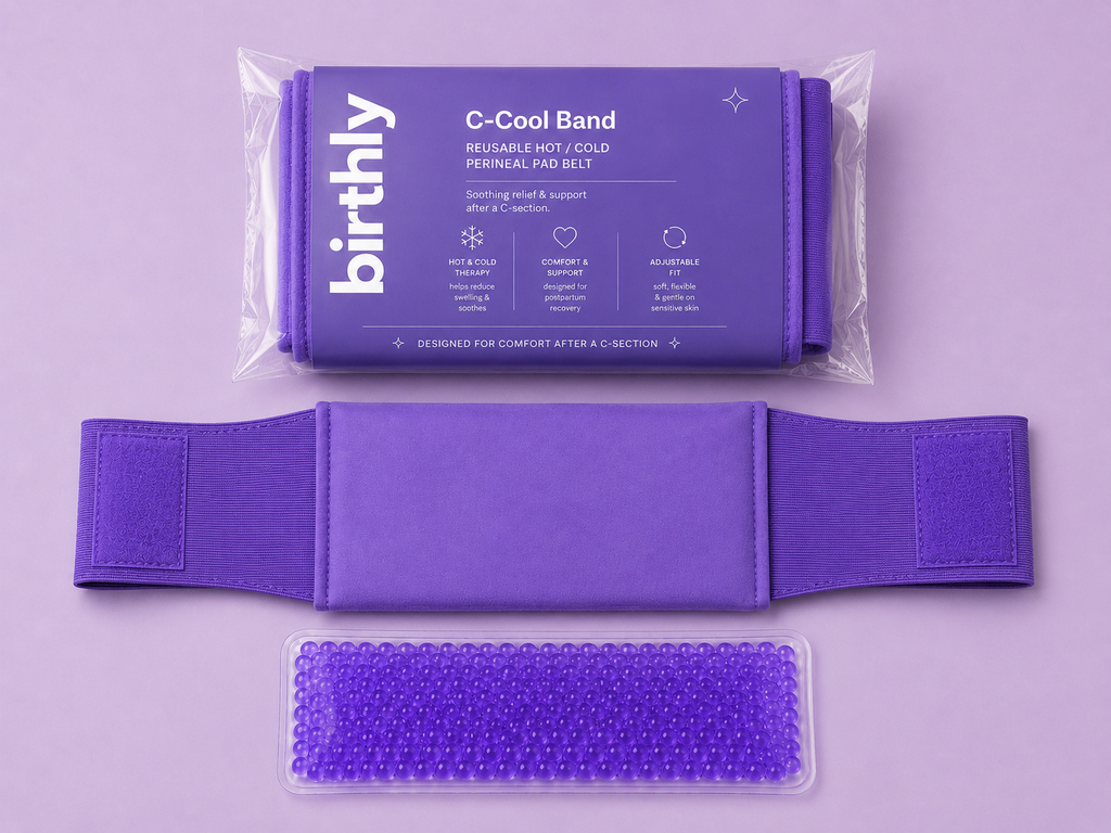 Birthly C-Cool™ Band - Reusable Hot/Cold Pad + Abdominal Belt
