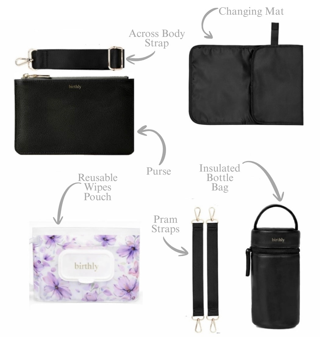 Convertible Nappy Bag - Eclipse