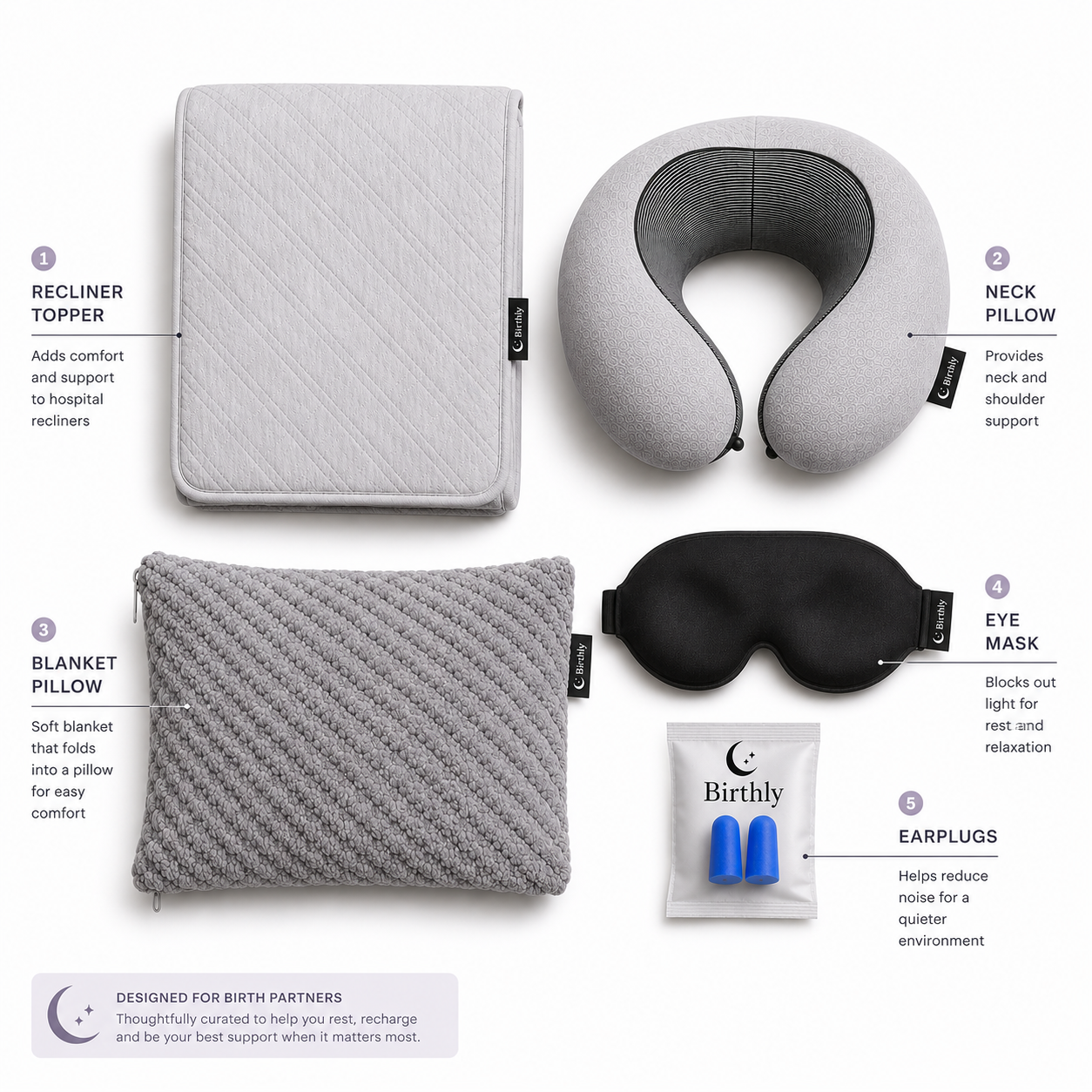 Birthly Birth Partner Rest System™