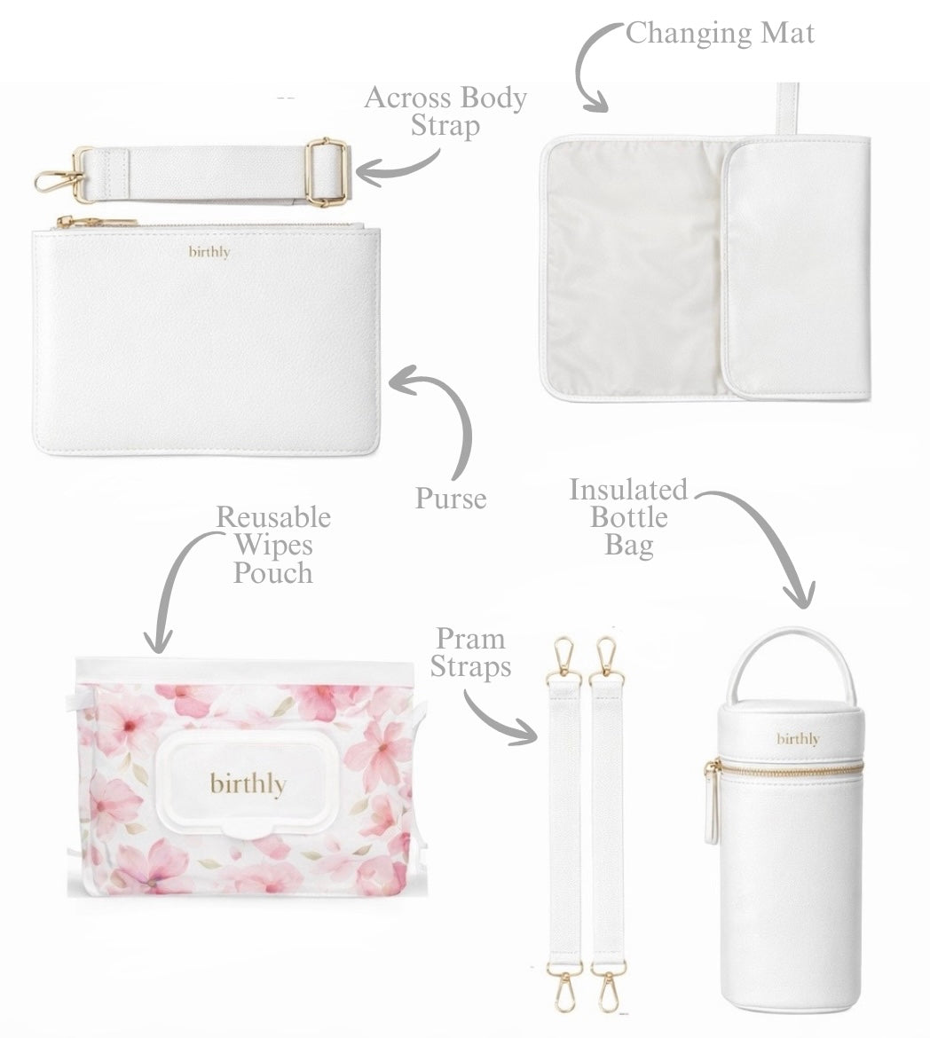 Convertible Nappy Bag - Moonlight