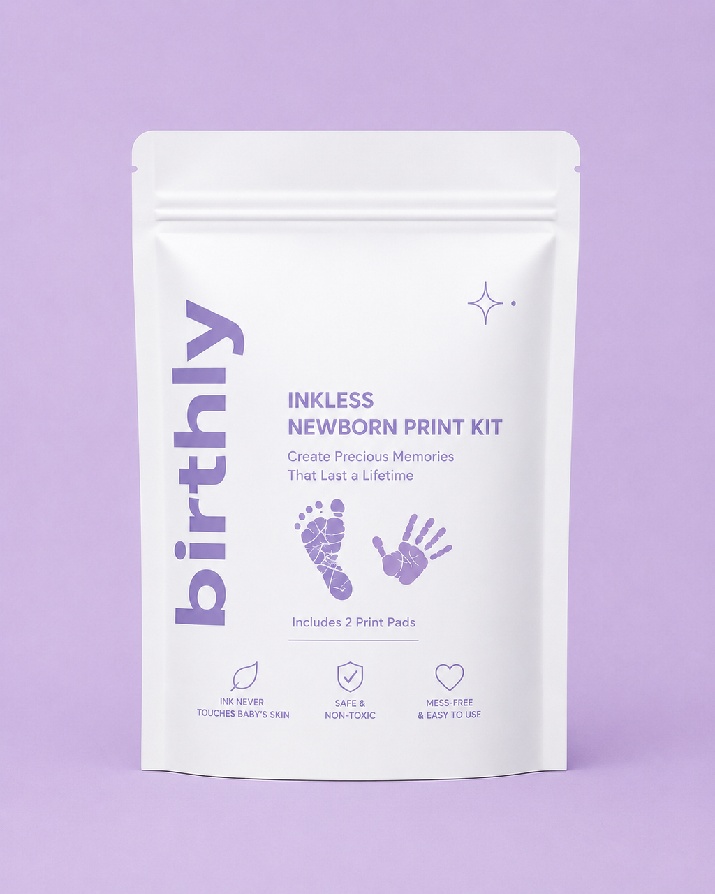 Birthly Inkless Keepsake Print Kit™