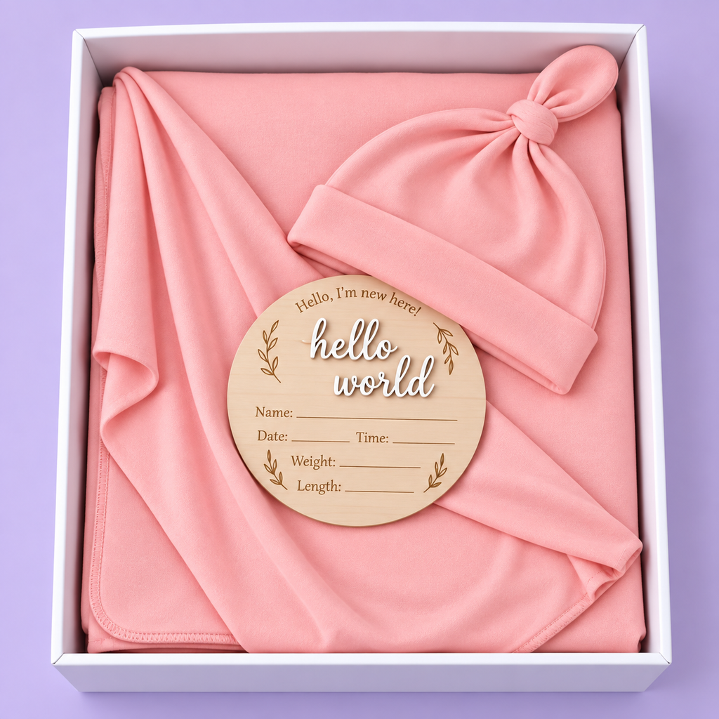 Birthly 3Pcs Newborn Announcement Set™ - Assorted