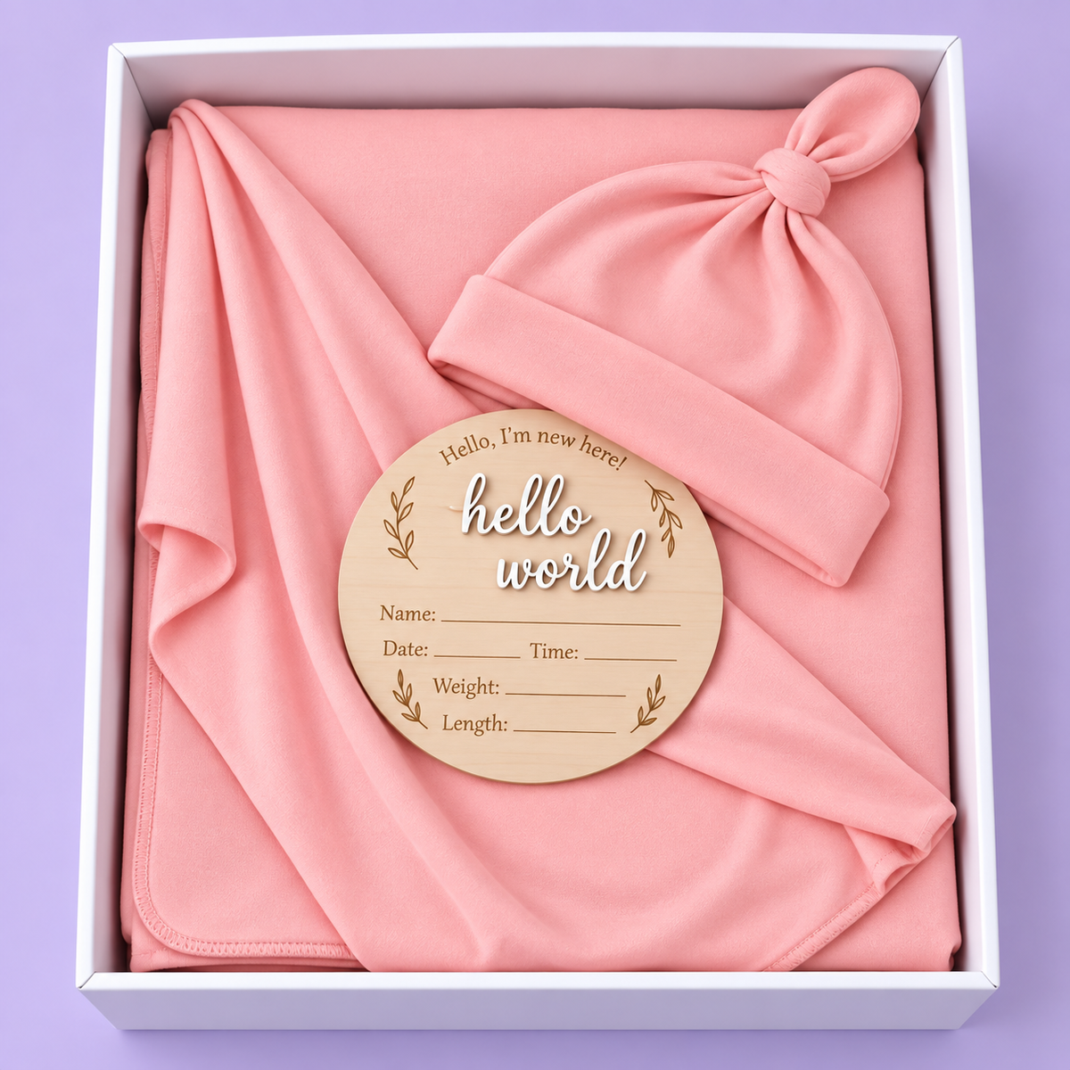 Birthly 3Pcs Newborn Announcement Set™ - Assorted