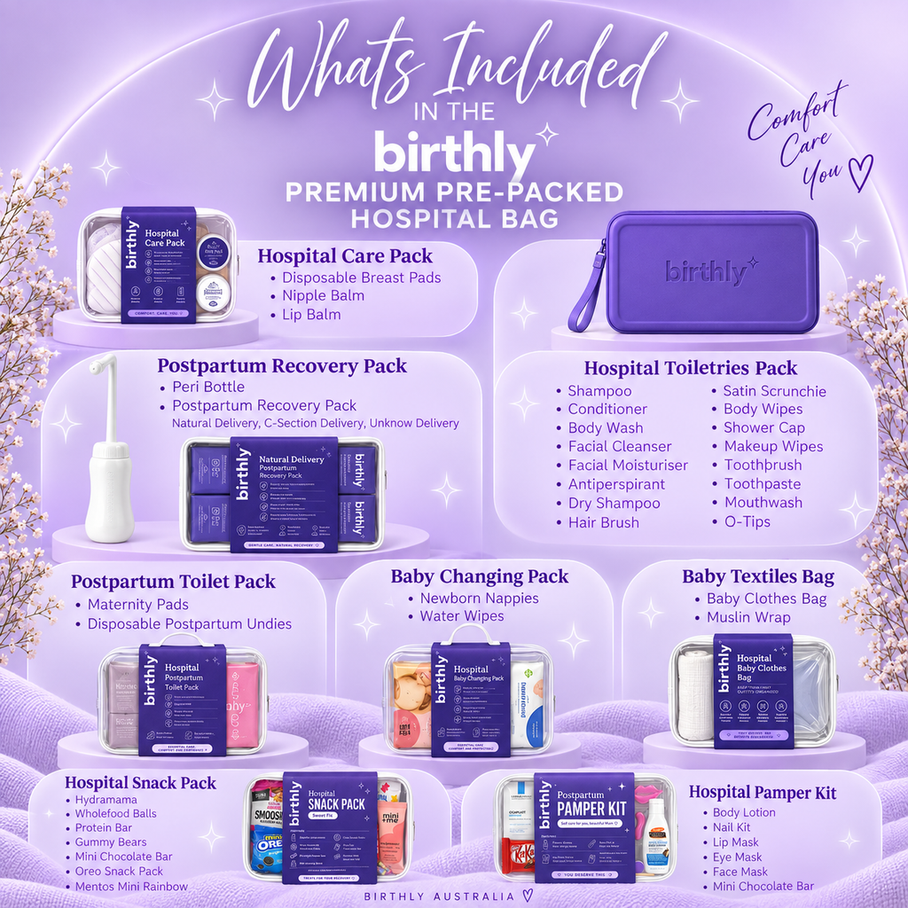 Birthly Premium Pre-Packed Hospital Bag
