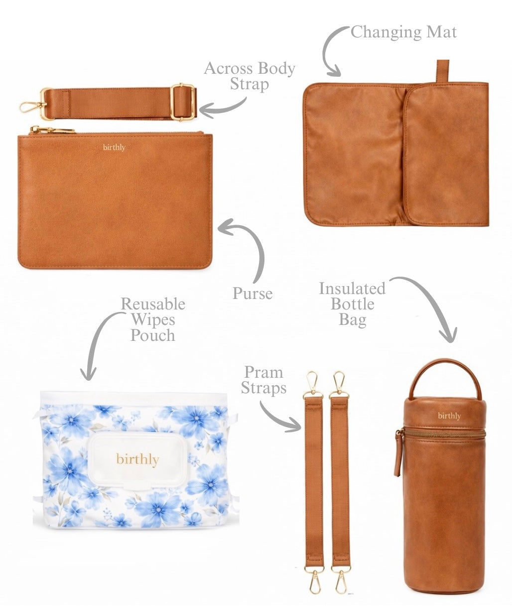 Convertible Nappy Bag - Dusk