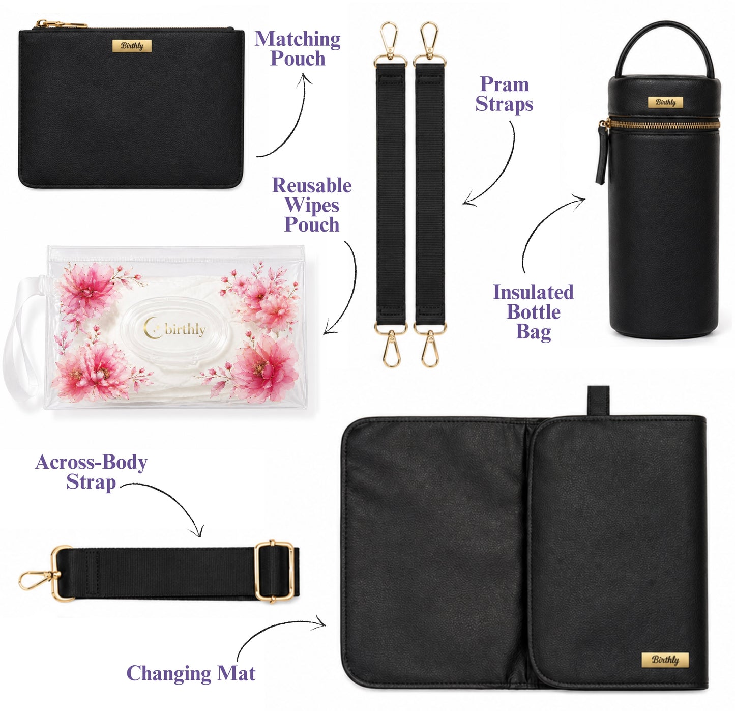 Convertible Nappy Bag - Eclipse