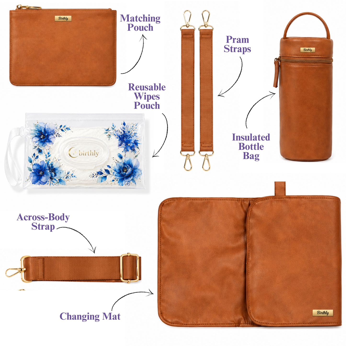Convertible Nappy Bag - Dusk