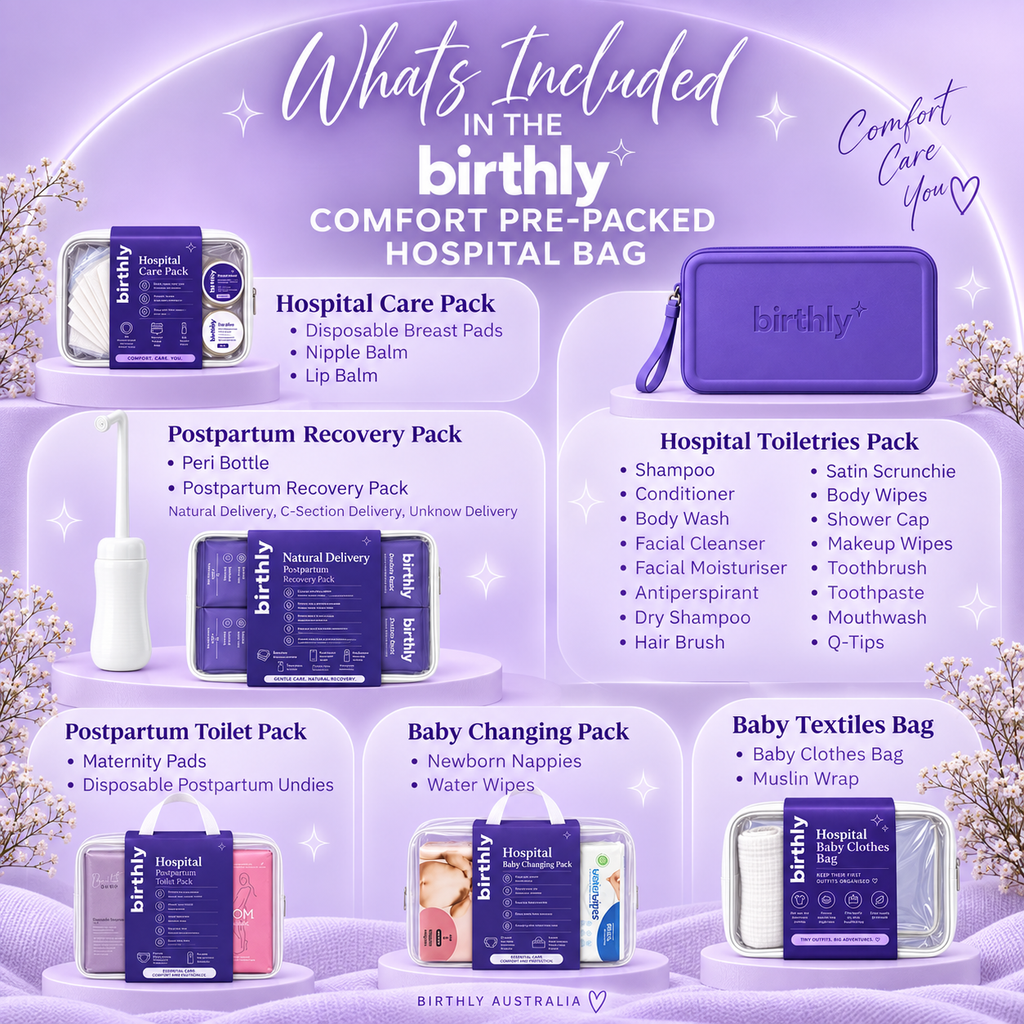 Birthly Comfort Pre-Packed Hospital Bag