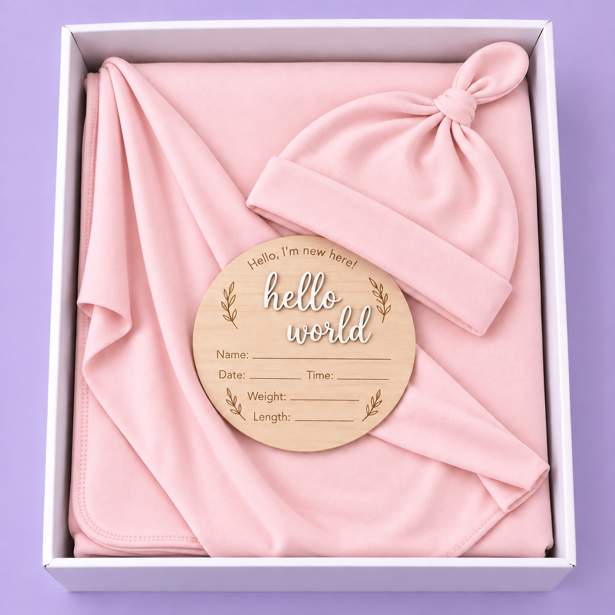 Birthly 3Pcs Newborn Announcement Set™ - Assorted