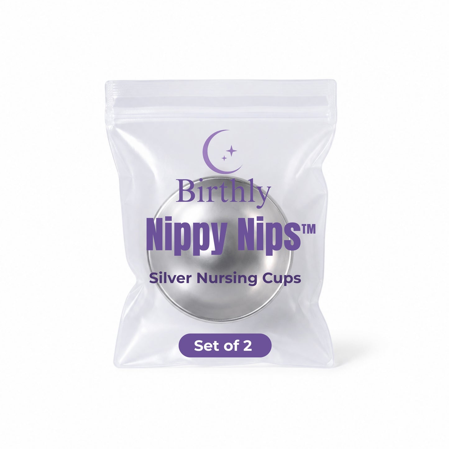 Nippy Nips™ Silver Nursing Cups