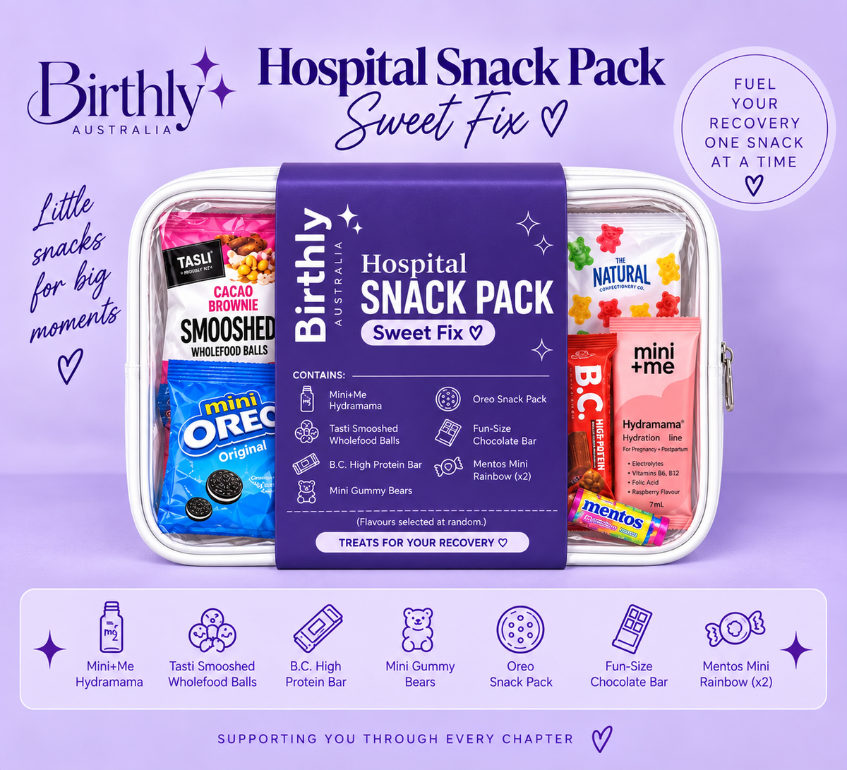 Birthly Premium Pre-Packed Hospital Bag