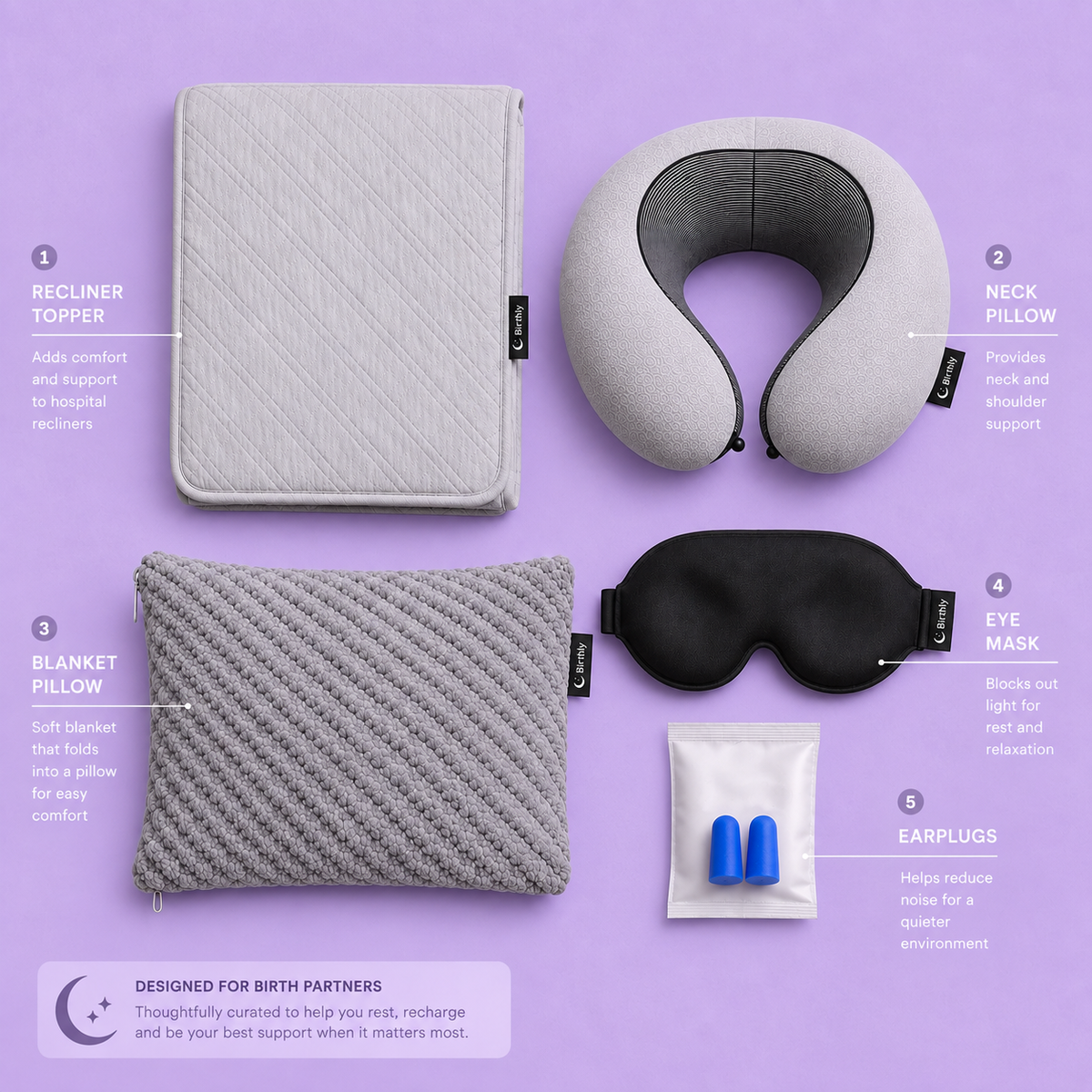 Birthly Birth Partner Rest System™