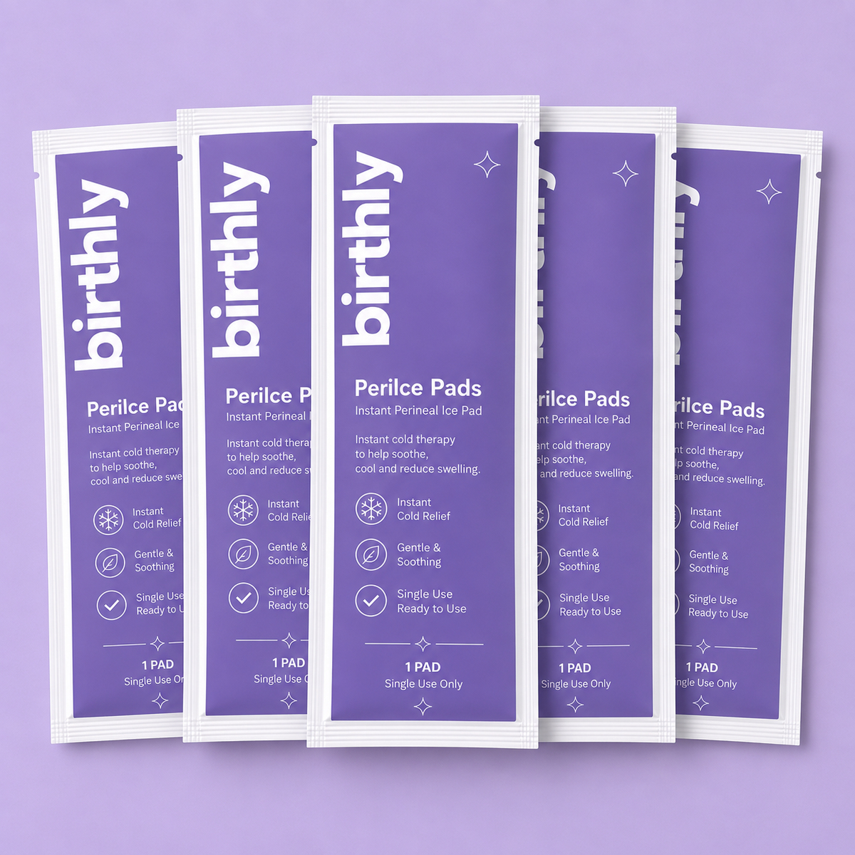 Birthly PeriIce™ - Perineal Instant Ice Pads