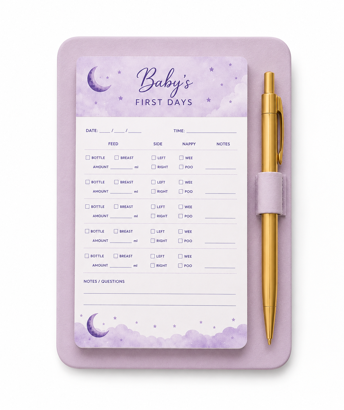 The Birthly Little Moments Pad Set
